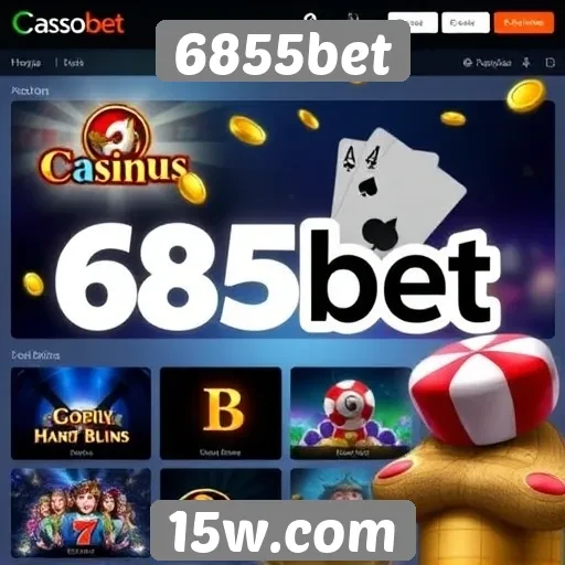 Plataforma 6855bet apresenta variedade de jogos de cassino